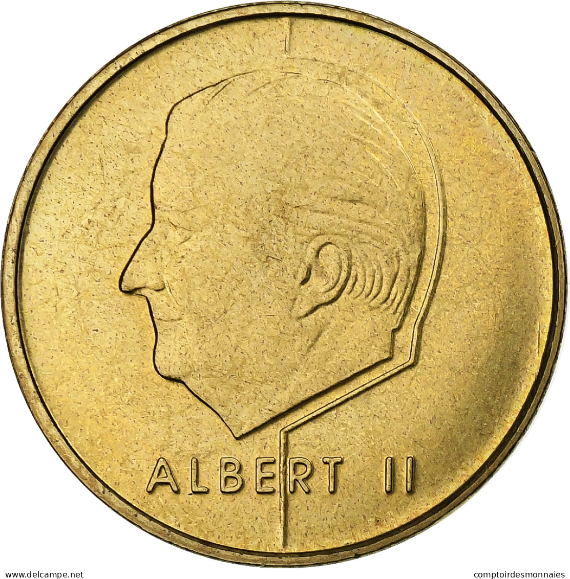 Belgique, Albert II, 5 Francs, 5 Frank, 2001, Bruxelles, Bronze-Aluminium, SUP - 5 Frank