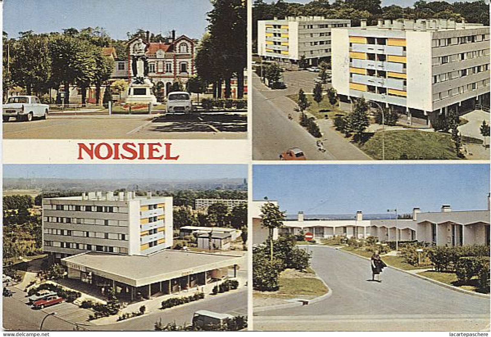 X124009 SEINE ET MARNE NOISIEL MULTI VUES MULTIVUES HLM ? H L M ? - Noisiel