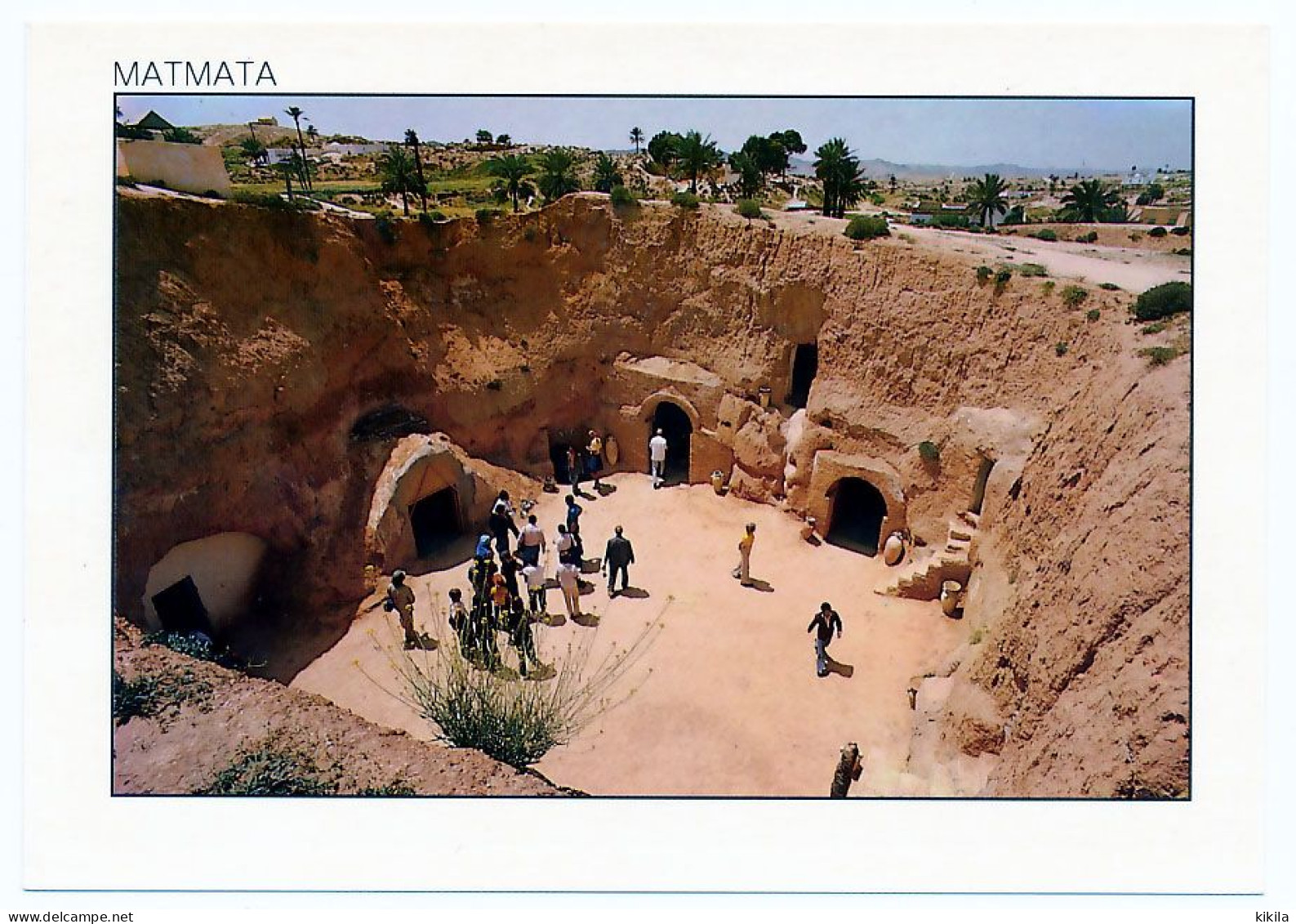 CPSM / CPM 10.5 X 15 Tunisie  MATMATA Un Hôtel Troglodytique    Village Troglodyte - Tunesien