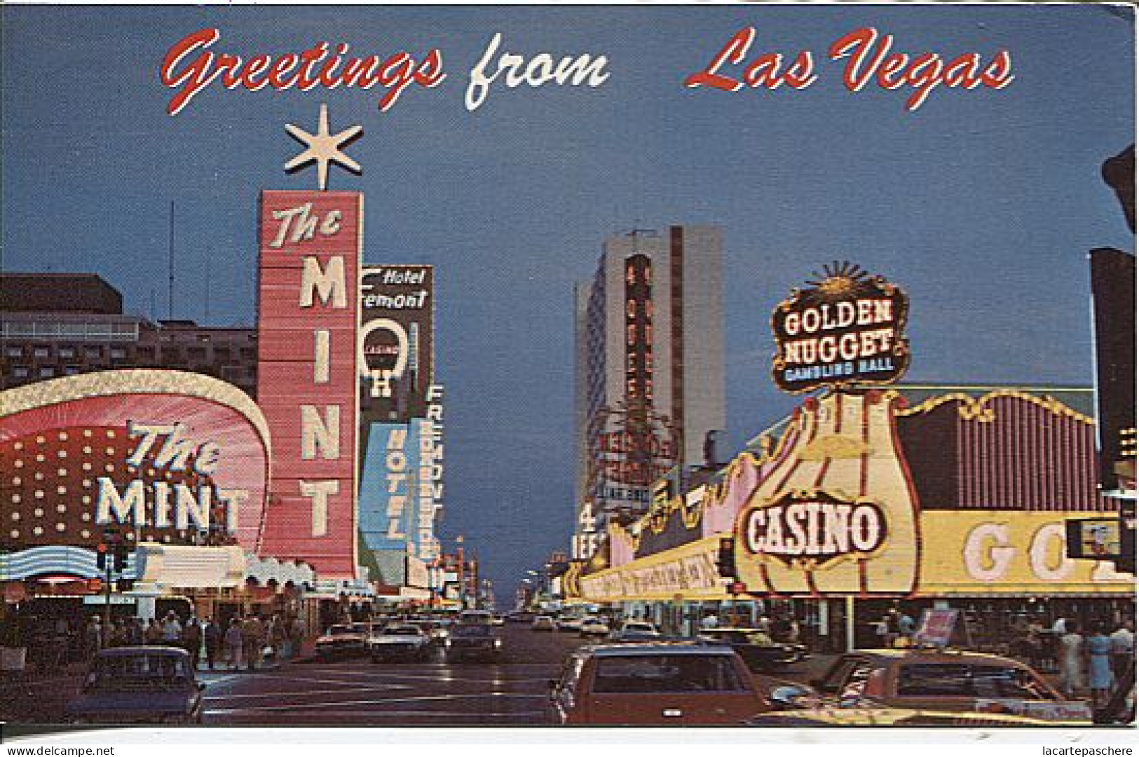 X123656 ETATS UNIS USA NV NEVADA LAS VEGAS FREMONT STREET THE MINT GOLDEN NUGGET HOTEL FREMONT - Las Vegas