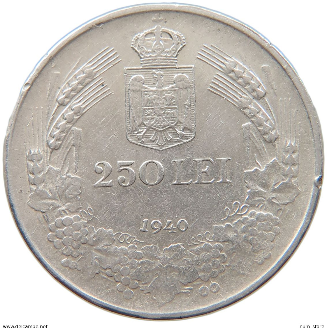 ROMANIA 250 LEI 1940 #t028 0489 - Rumania