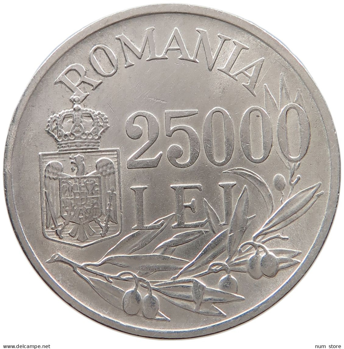 ROMANIA 25000 LEI 1946 #t028 0457 - Rumania