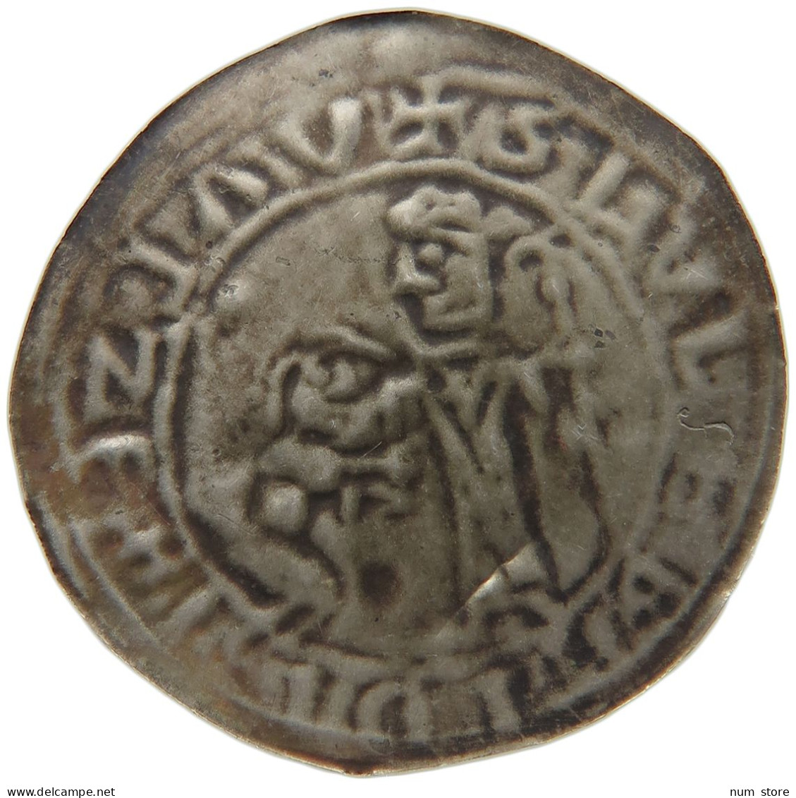 POLAND BRAKTEAT Bolesław III Krzywousty (1102-1138) Brakteat Protekcyjny, 1135-1138, COPY #t029 0377 - Polen