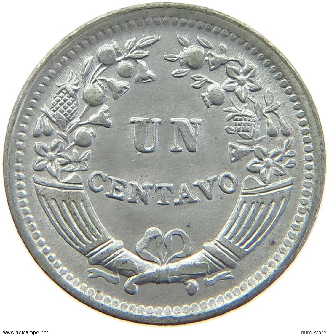 PERU CENTAVO 1958 UNC #t030 0007 - Pérou