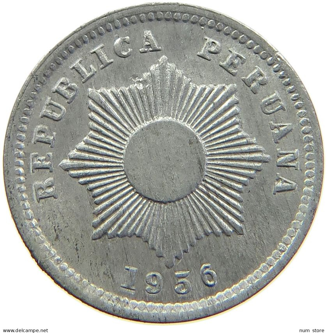 PERU CENTAVO 1956 #t030 0005 - Pérou