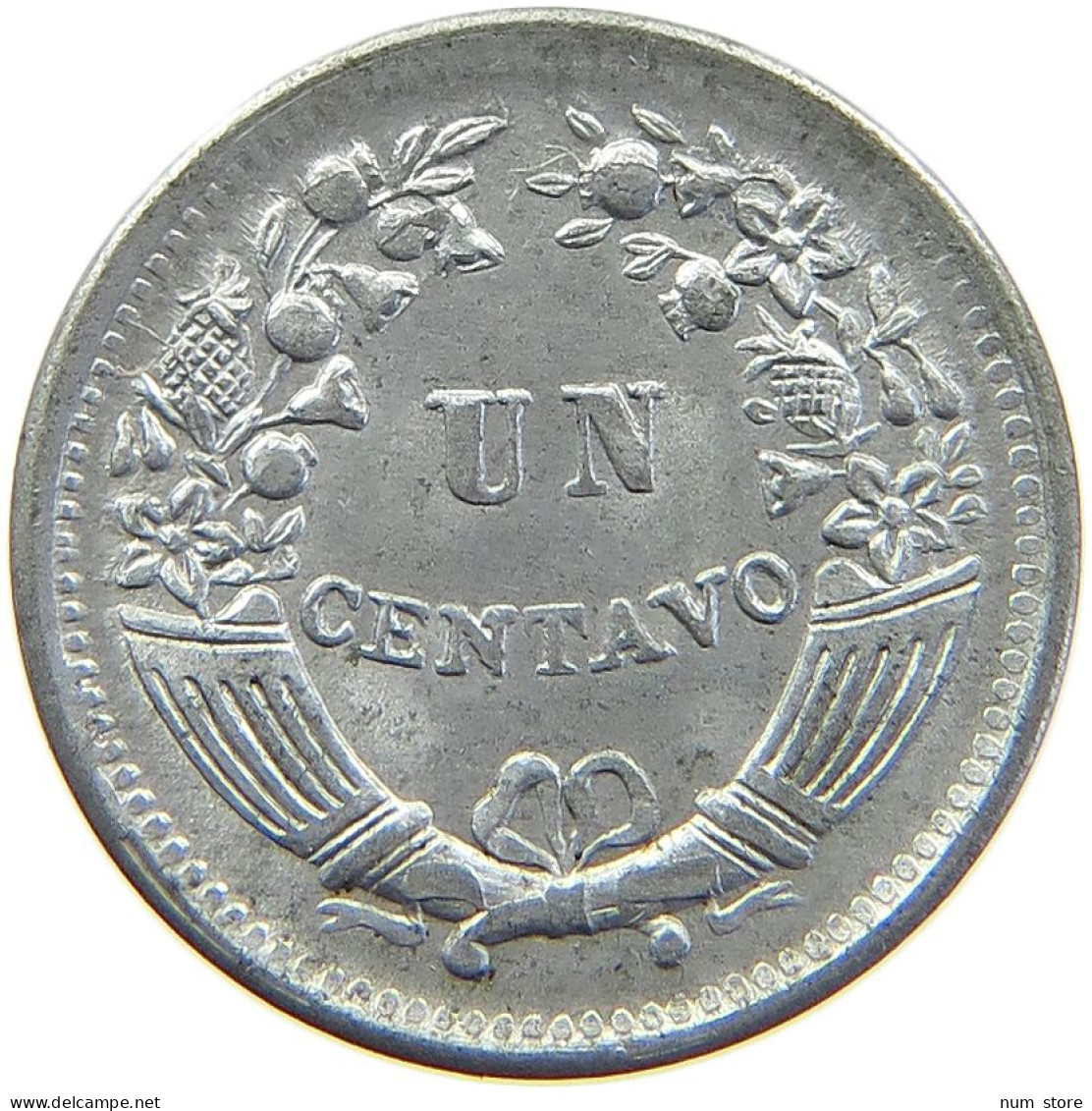 PERU CENTAVO 1957 UNC #t030 0003 - Peru