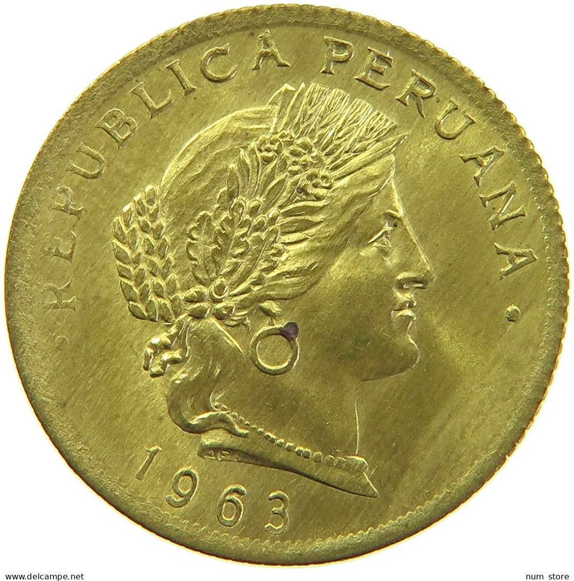 PERU 20 CENTAVOS 1963 #t030 0095 - Pérou