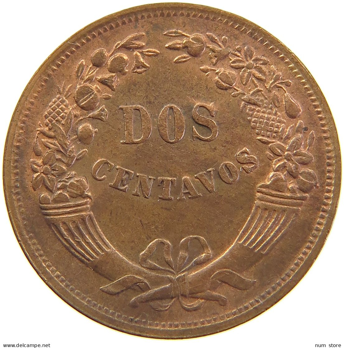 PERU 2 CENTAVOS 1947 #t030 0207 - Pérou