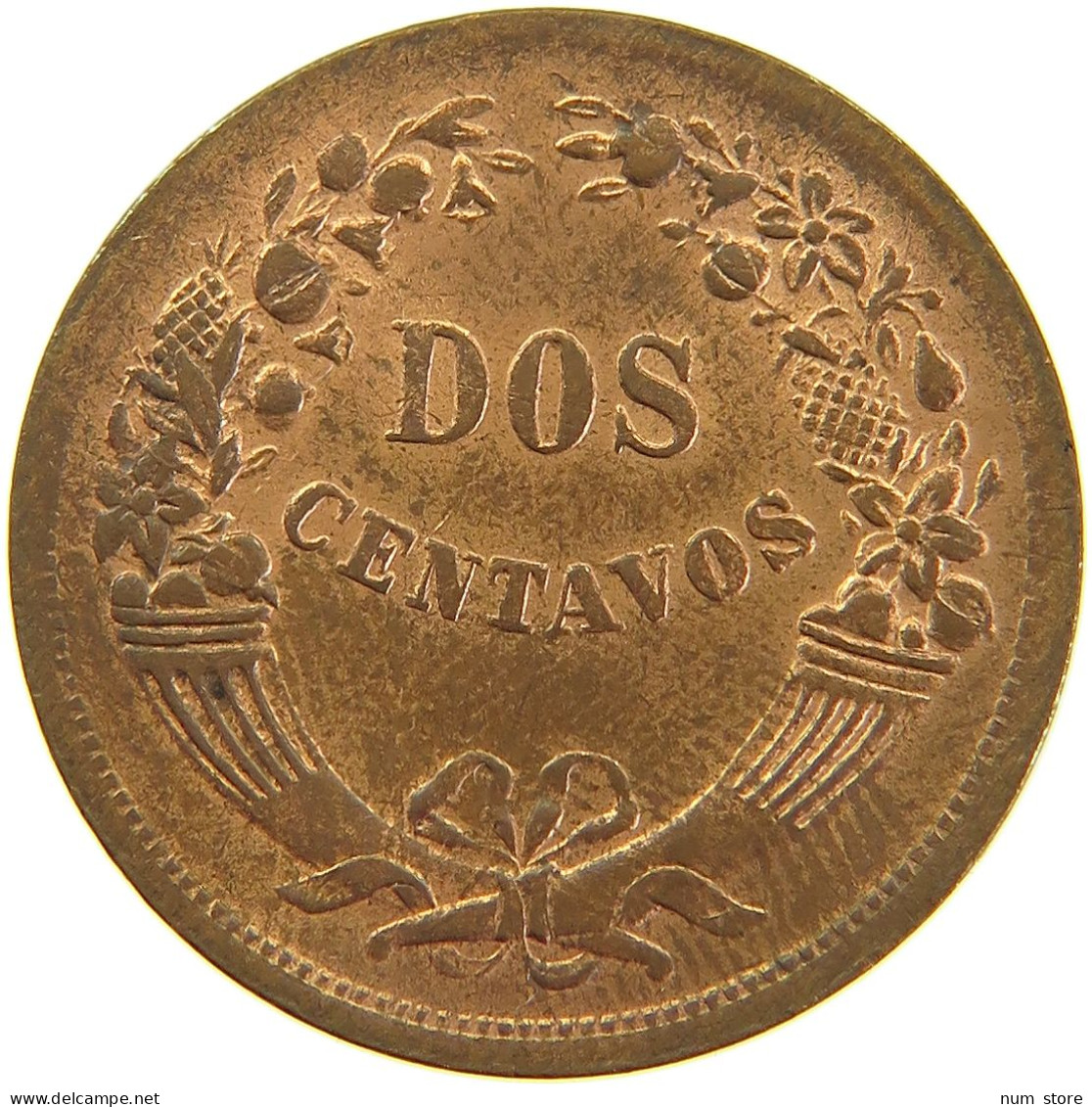 PERU 2 CENTAVOS 1944 #t030 0213 - Peru