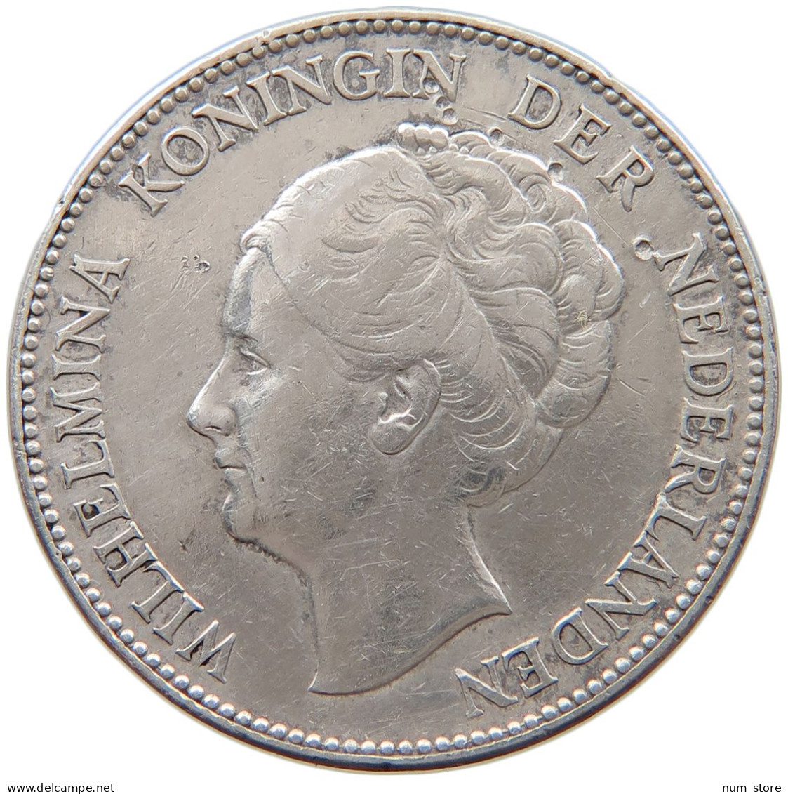 NETHERLANDS GULDEN 1929 #t028 0547 - 1 Florín Holandés (Gulden)