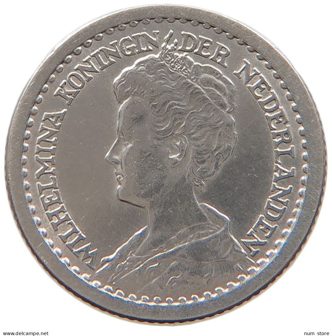NETHERLANDS 10 CENTS 1910 #t030 0613 - 10 Centavos