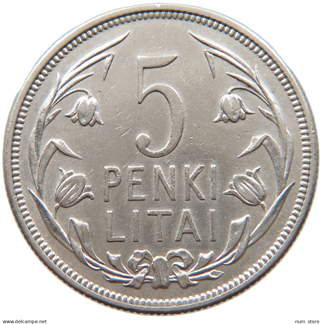 LITHUANIA 5 LITAI 1925 #t028 0505 - Lituanie