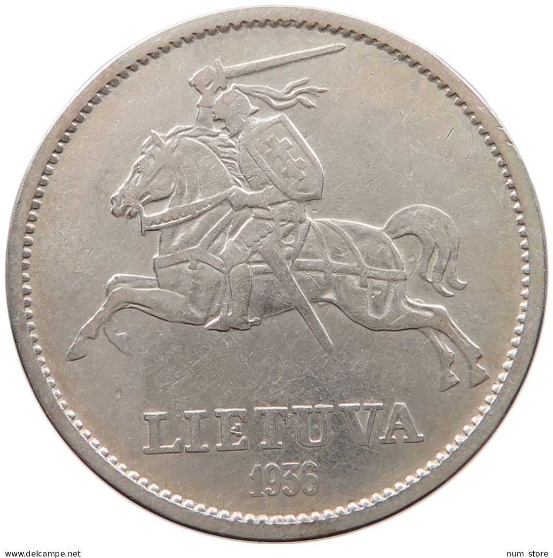 LITHUANIA 10 LITU 1936 #t028 0469 - Lituanie