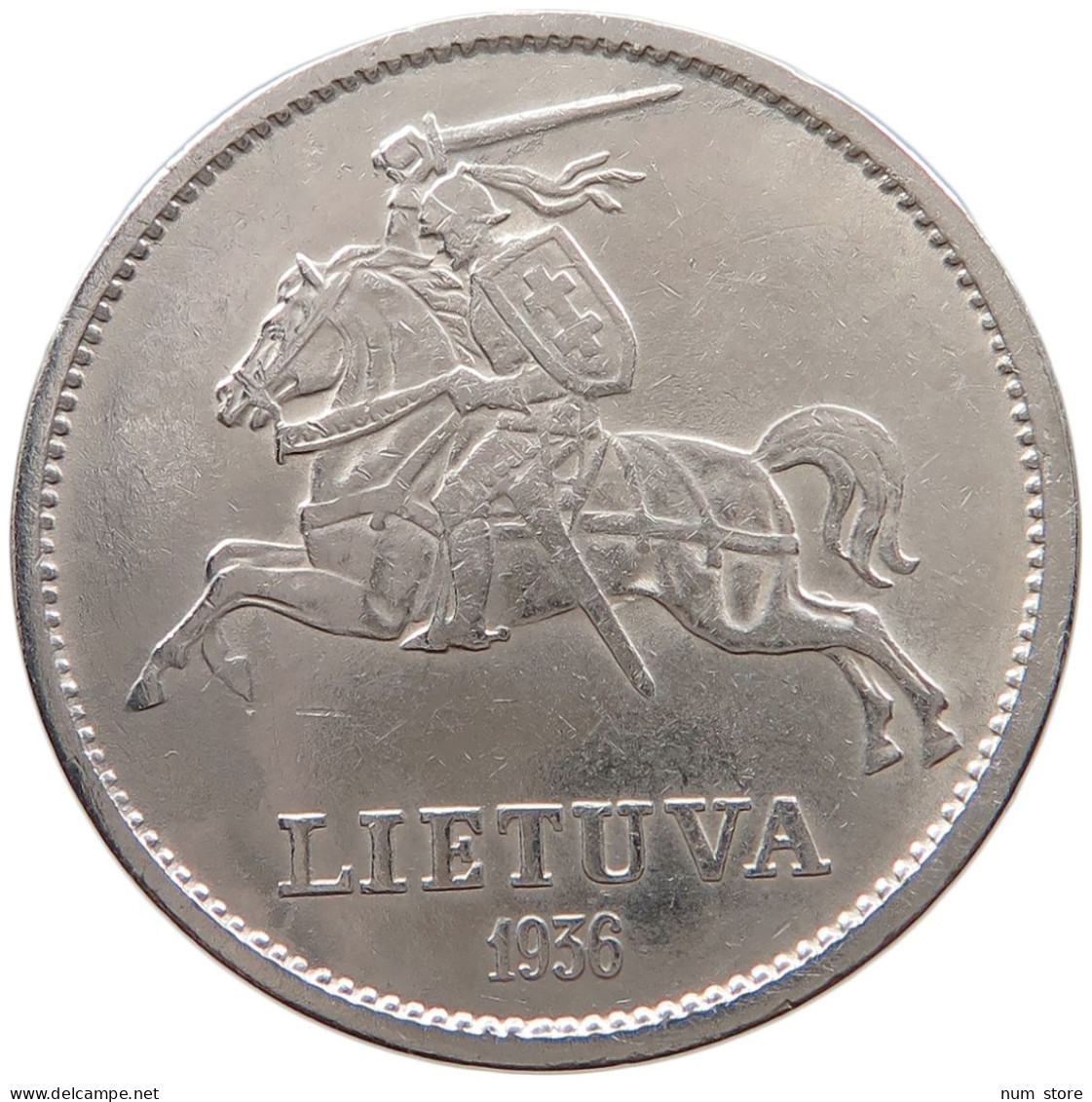 LITHUANIA 10 LITU 1936 #t028 0459 - Litauen