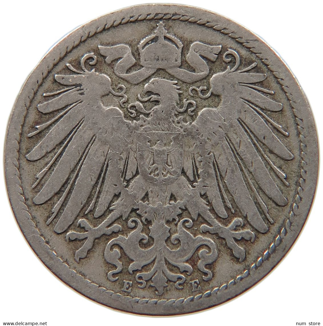 KAISERREICH 10 PFENNIG 1894 E #t029 0313 - 10 Pfennig