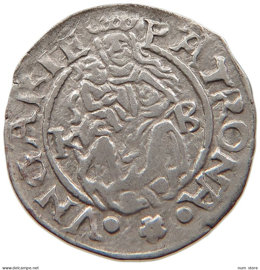 HUNGARY RDR DENAR 1566 KB Maximilian II. 1564-1576 #t031 0129 - Hungary