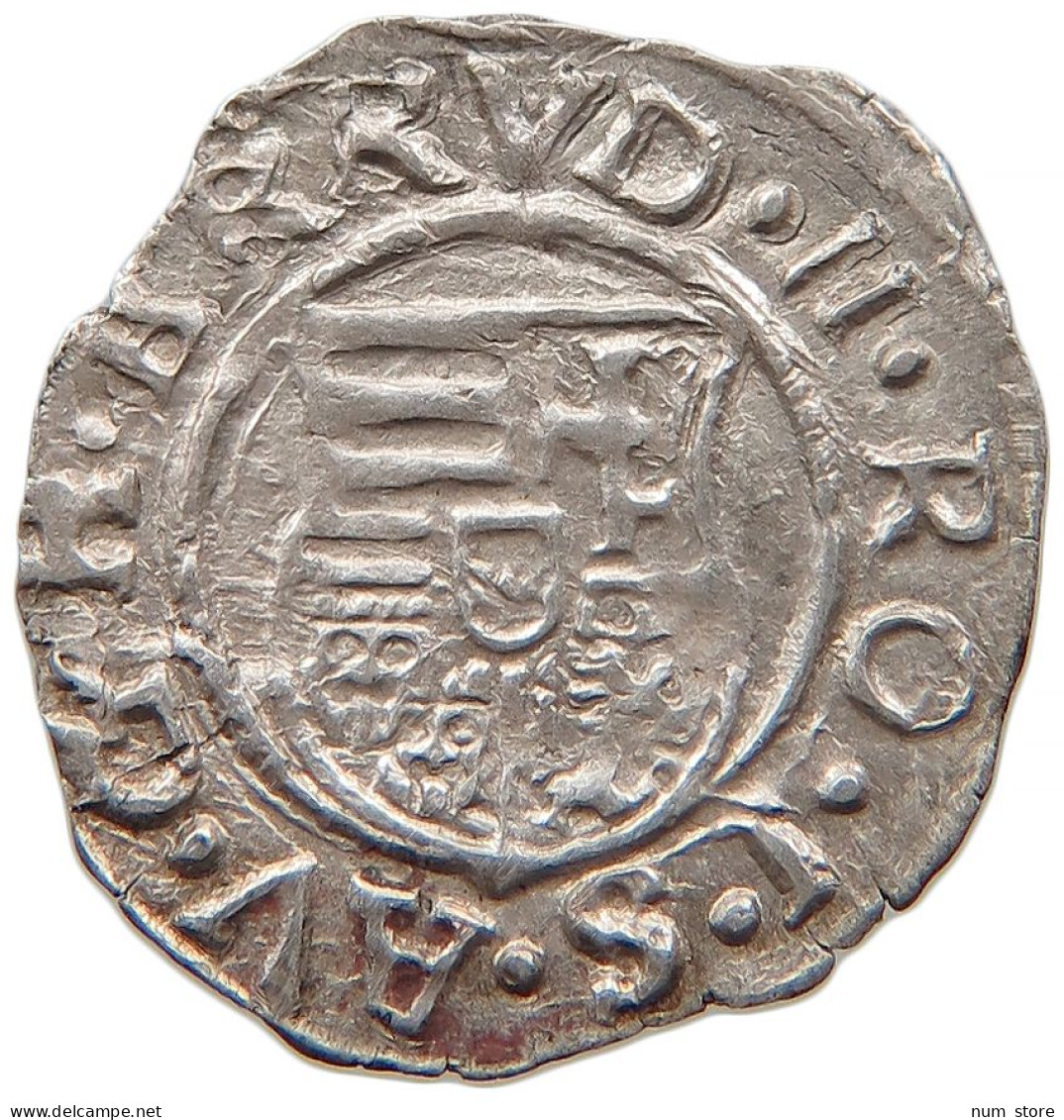 HUNGARY RDR DENAR 1582 KB Rudolf II. 1576-1612. #t031 0119 - Ungheria
