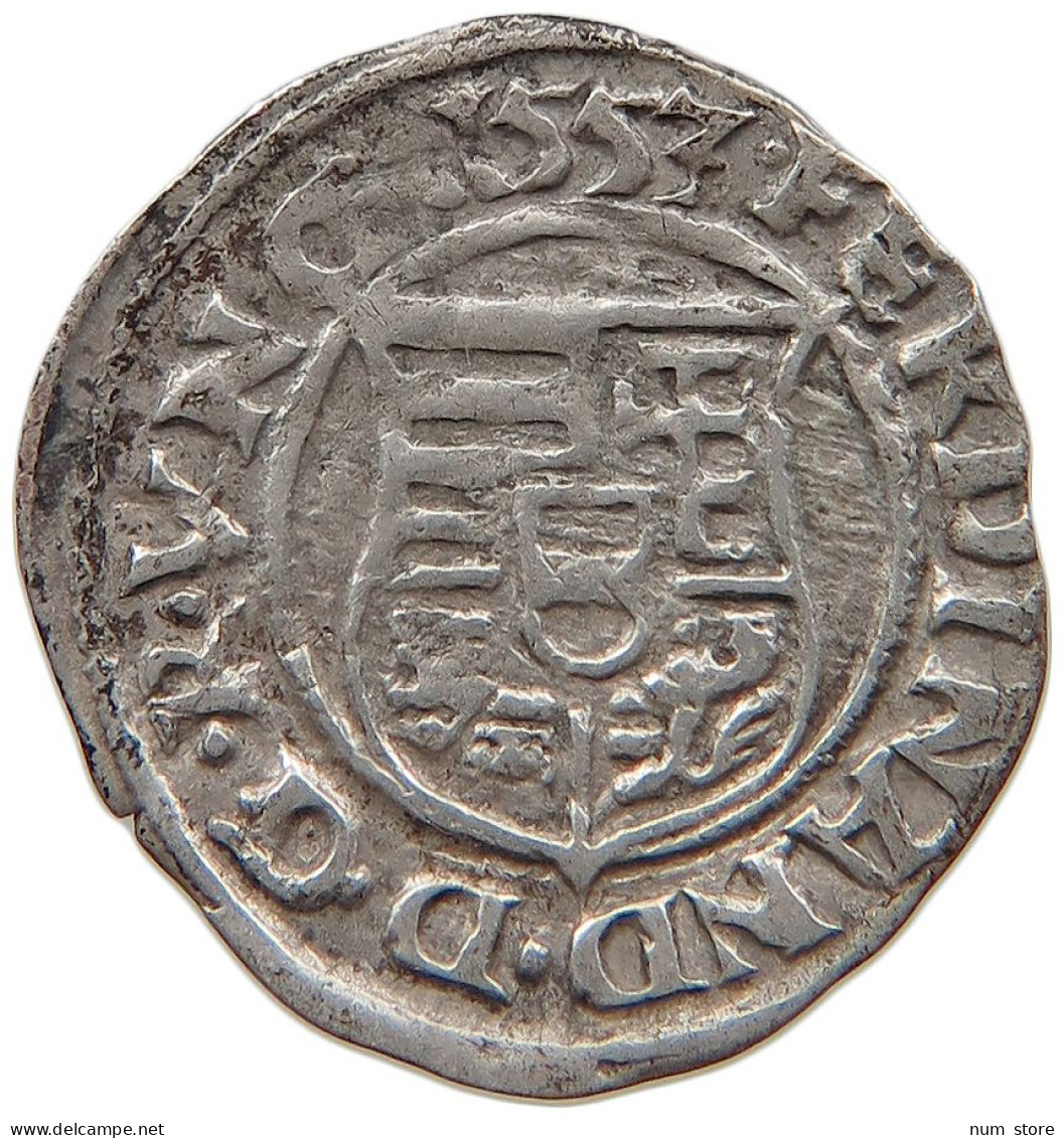 HUNGARY RDR DENAR 1553 KB Ferdinand I., 1526-1564 #t031 0113 - Hungary