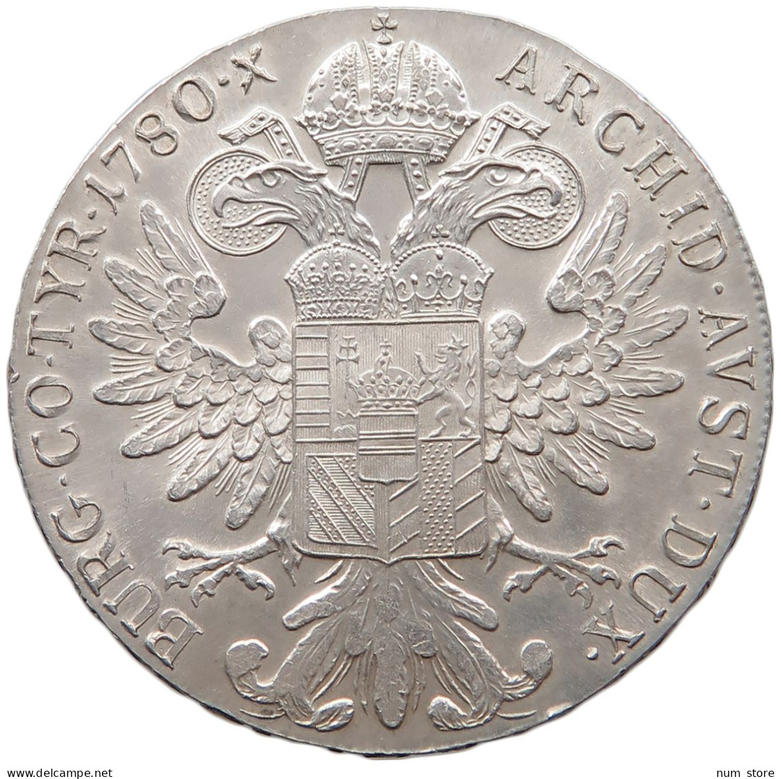 HAUS HABSBURG TALER 1780 SF Maria Theresia (1740-1780) #t031 0015 - Autriche
