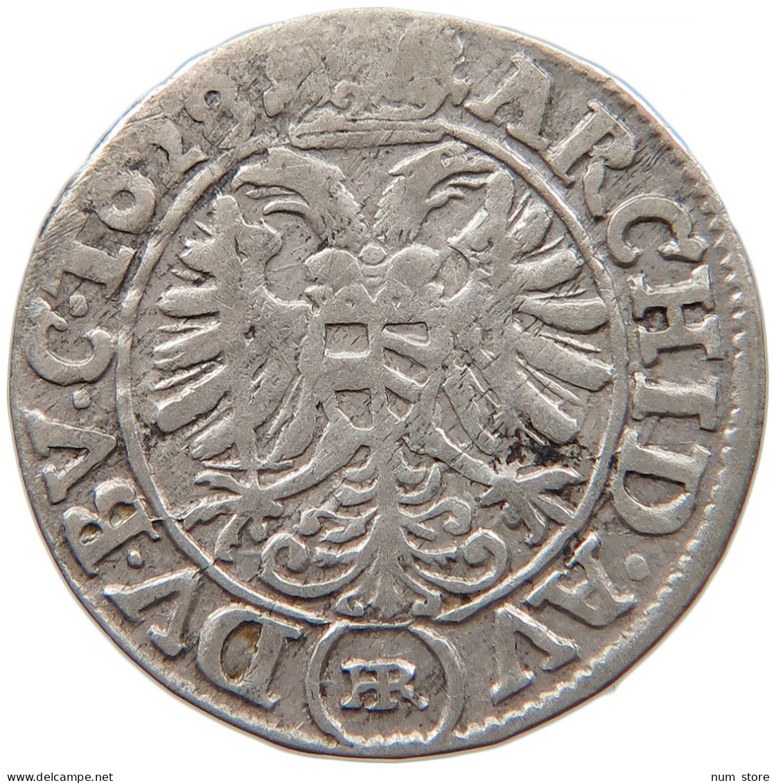 HAUS HABSBURG 3 KREUZER 1628 BRESLAU Ferdinand II. (1619 - 1637) #t031 0085 - Oostenrijk