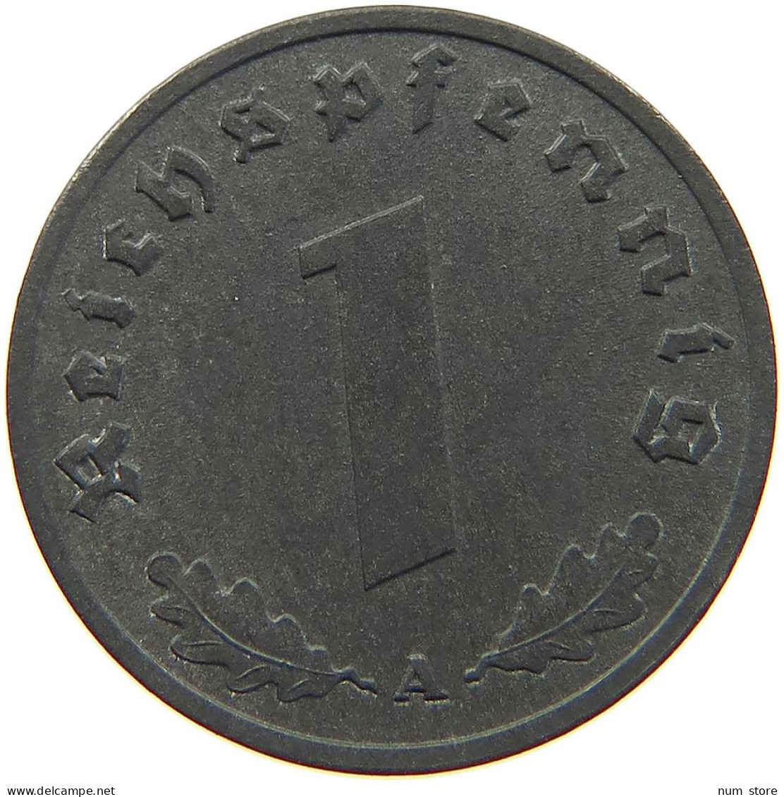 GERMANY REICHSPFENNIG 1944 A #t030 0325 - 1 Reichspfennig