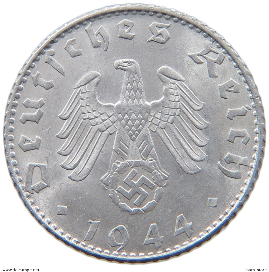 GERMANY 50 REICHSPFENNIG 1944 B #t030 0297 - 50 Reichspfennig