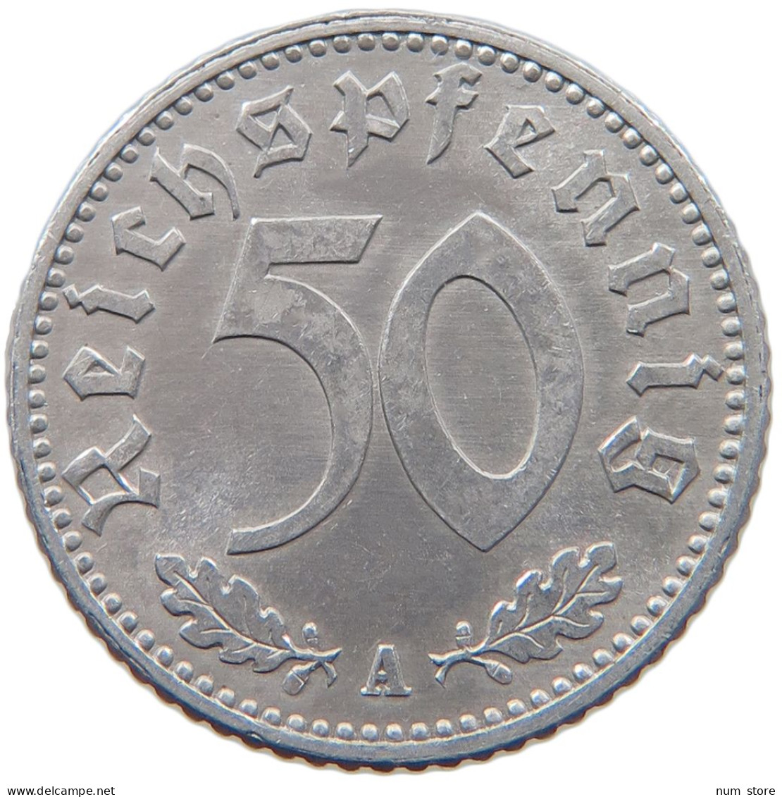 GERMANY 50 REICHSPFENNIG 1935 A #t030 0299 - 50 Reichspfennig