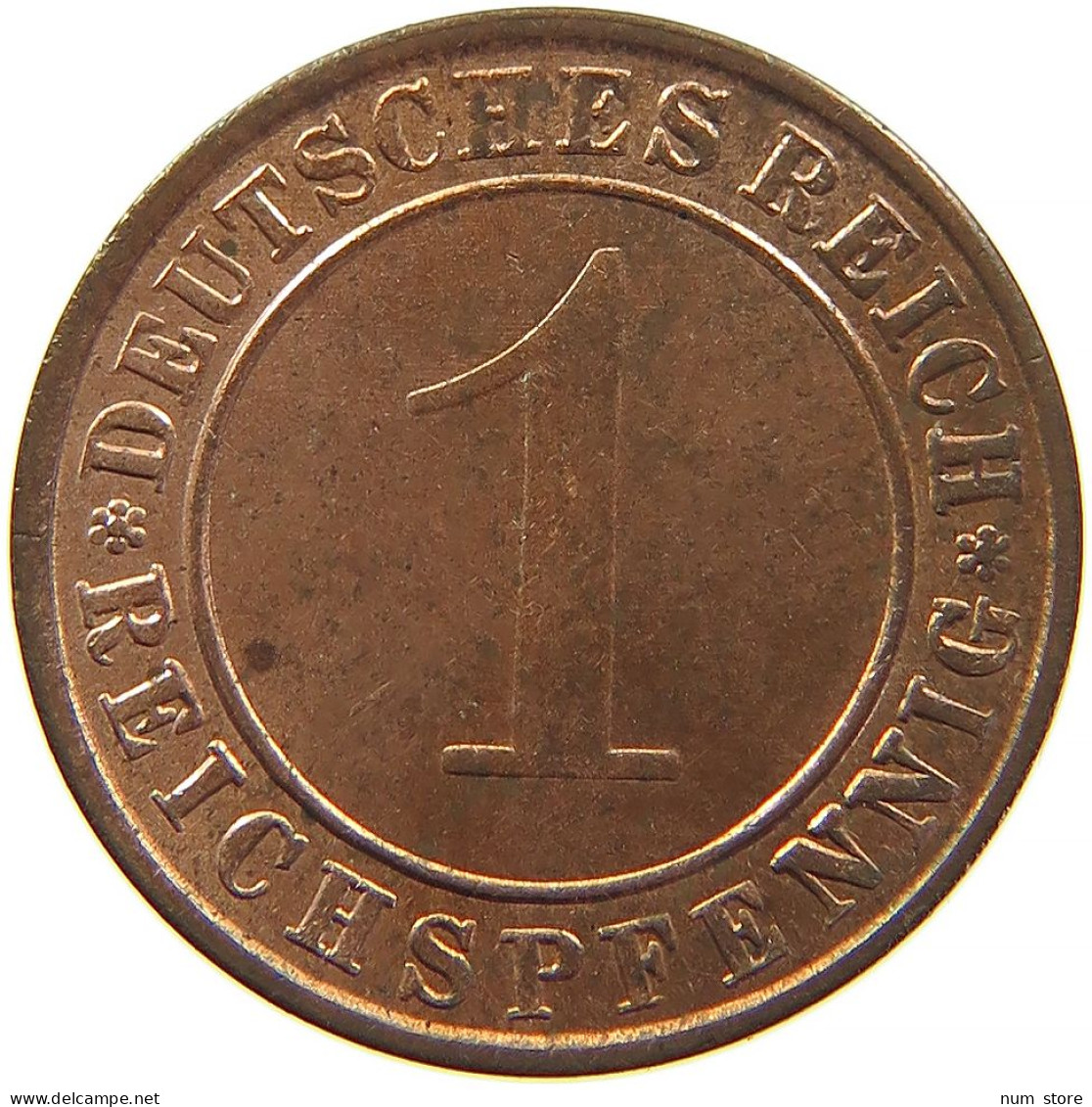 GERMANY 1 REICHSPFENNIG 1935 A #t030 0341 - 1 Reichspfennig
