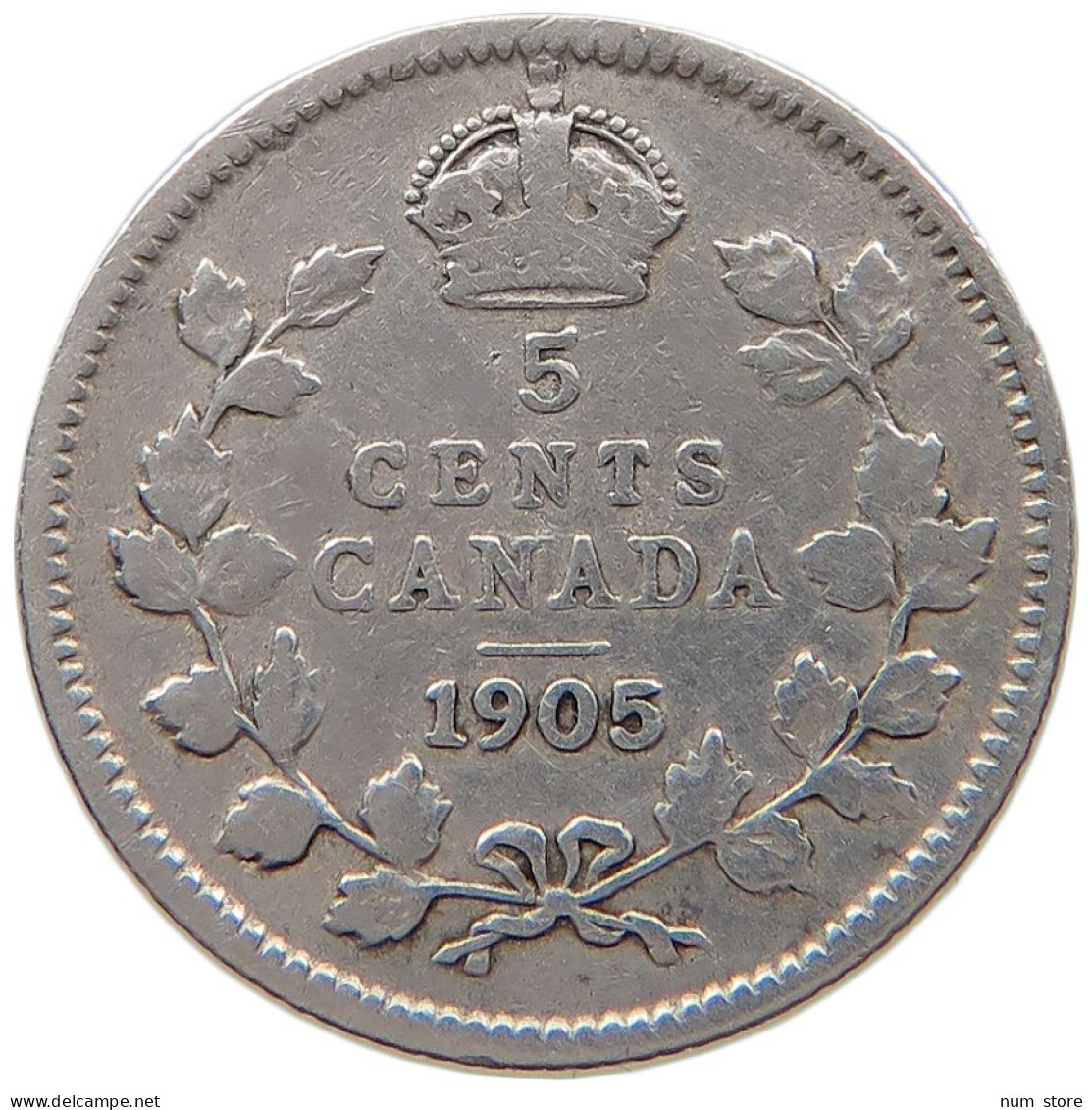 CANADA 5 CENTS 1905 #t030 0601 - Canada