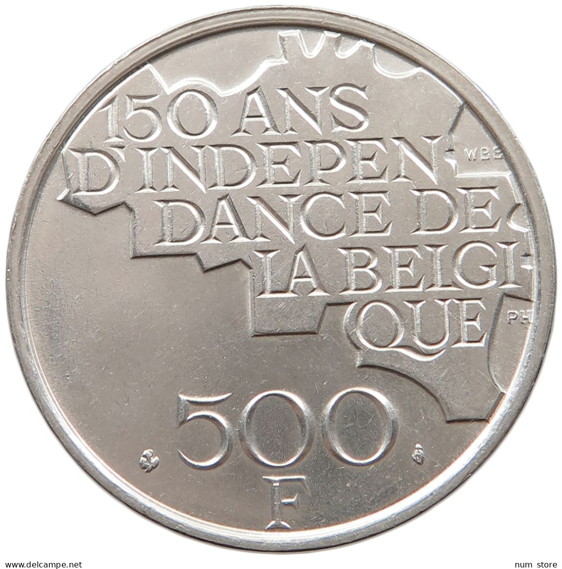 BELGIUM 500 FRANCS 1980 #t031 0041 - 500 Francs
