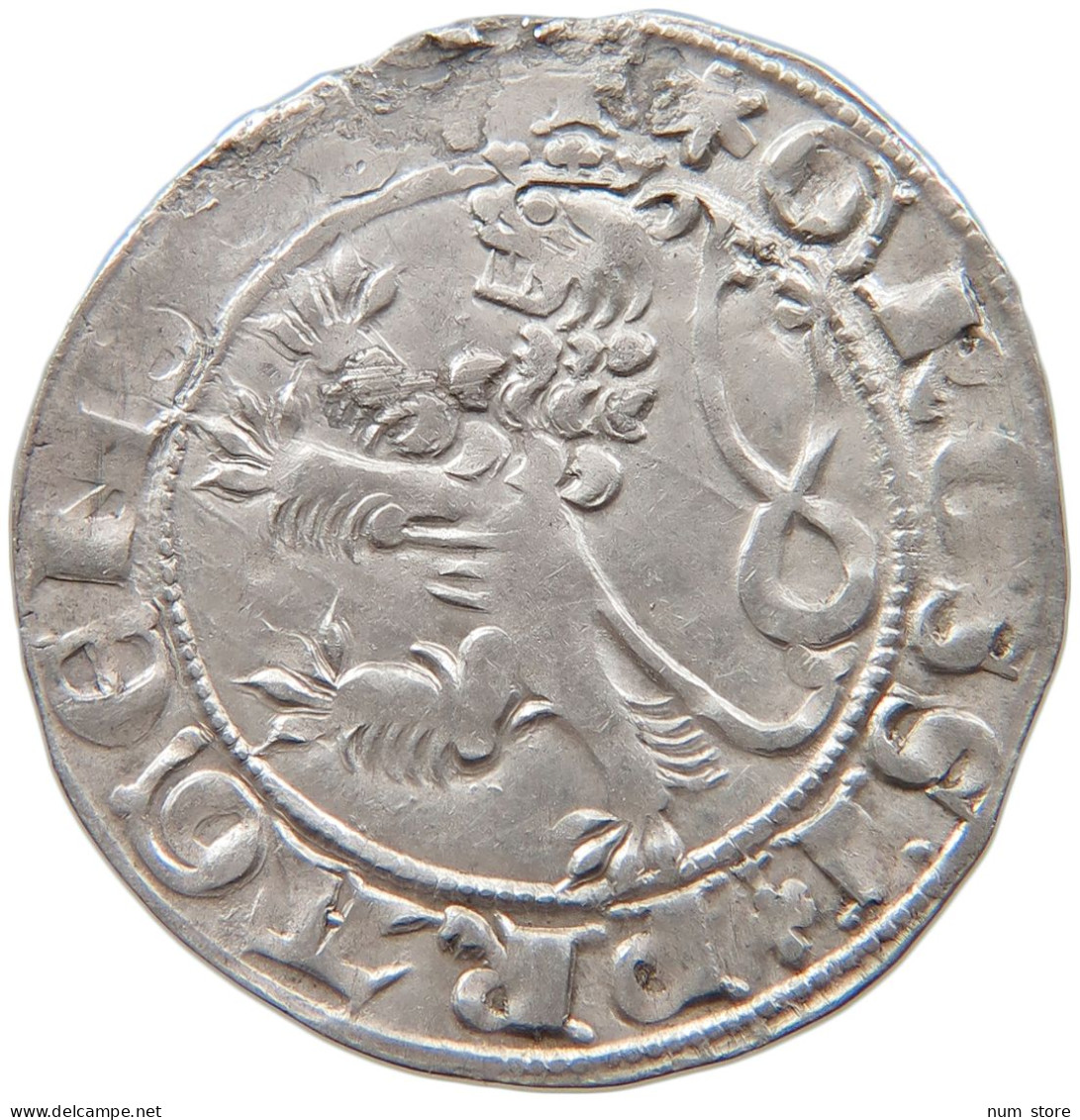 BOHEMIA PRAGER GROSCHEN Johann Von Luxemburg 1310-1346 #t028 0519 - Tschechische Rep.