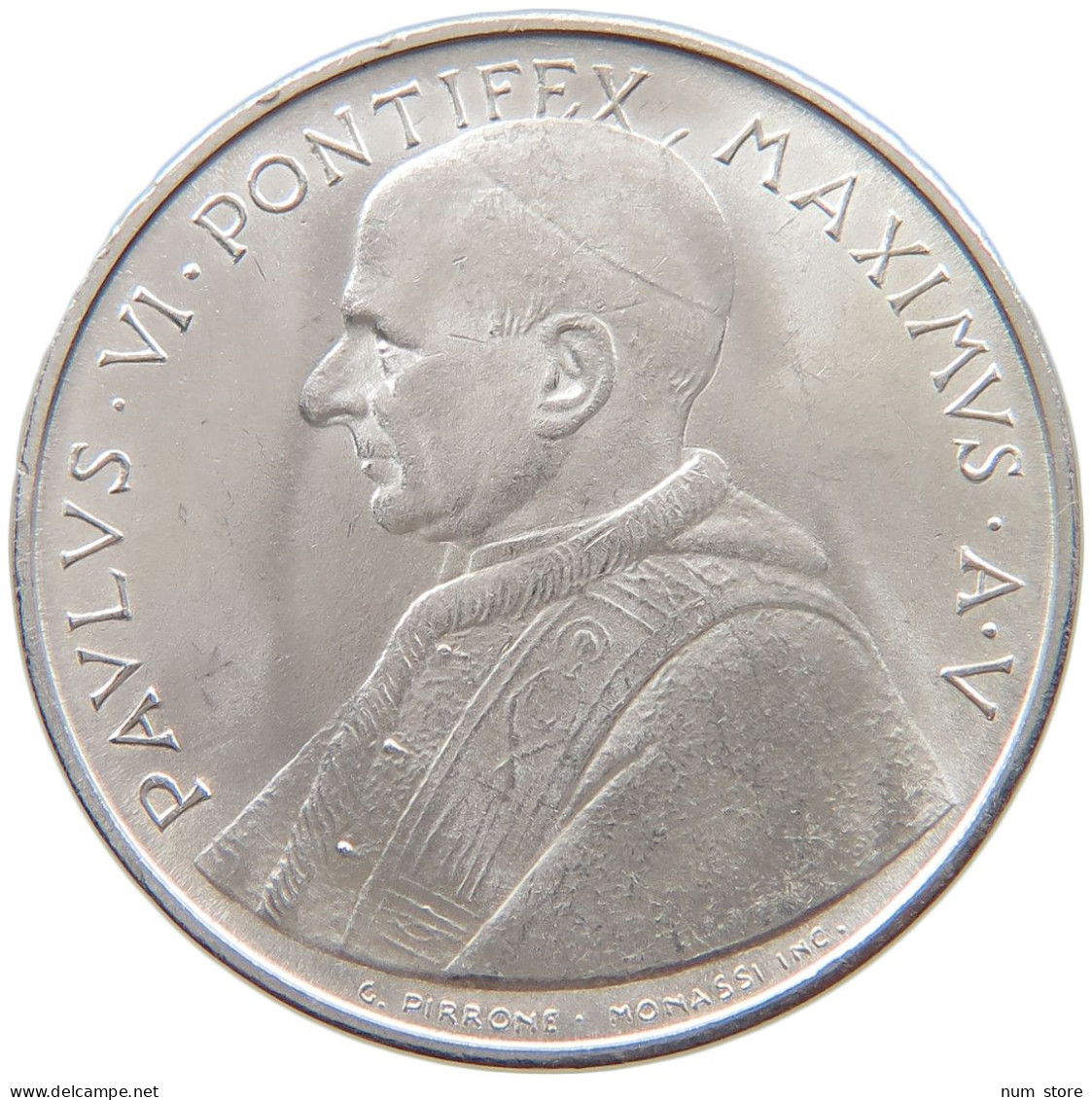 VATICAN 500 LIRE 1967 PAUL VI. 1963-1978 #t028 0511 - Vaticano
