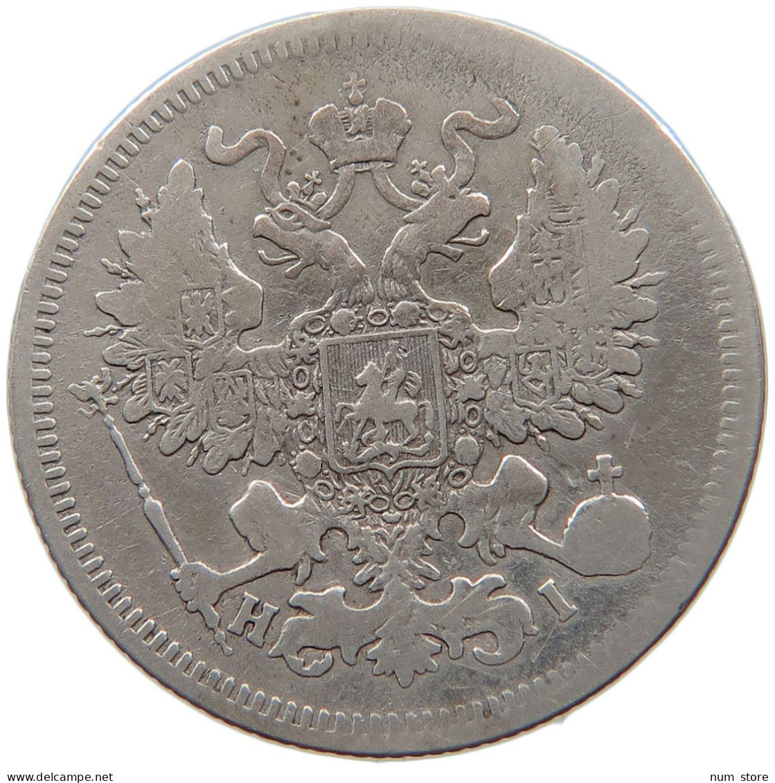 RUSSIA EMPIRE 20 KOPEKS 1869 #t031 0213 - Rusland