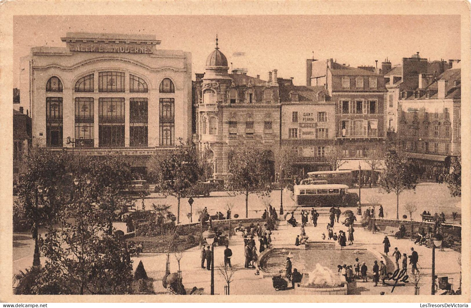 FRANCE - Pyrénées Océan - Pau - Plage Georges Clemenceau - Animé - Voitures - Carte Postale Ancienne - Pau