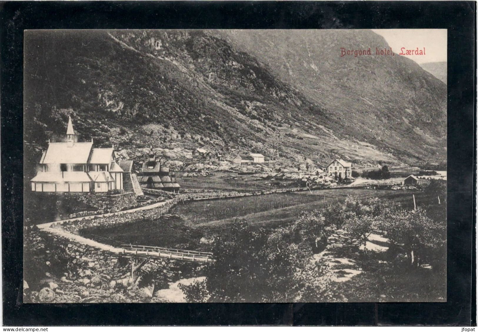 NORVEGE - LAERDAL Borgund Hotel - Norvegia