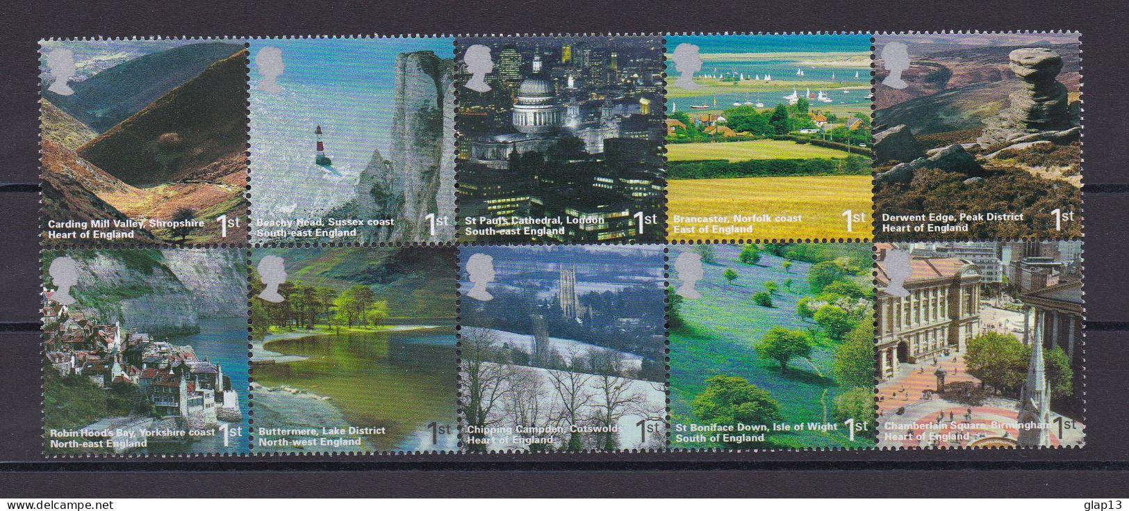 GRANDE-BRETAGNE 2006 TIMBRE N°2720/29 NEUF** PAYSAGES - Neufs