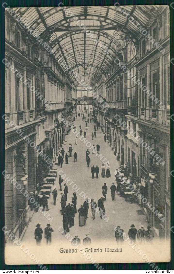 Genova Città Galleria Mazzini Cartolina VK0710 - Genova