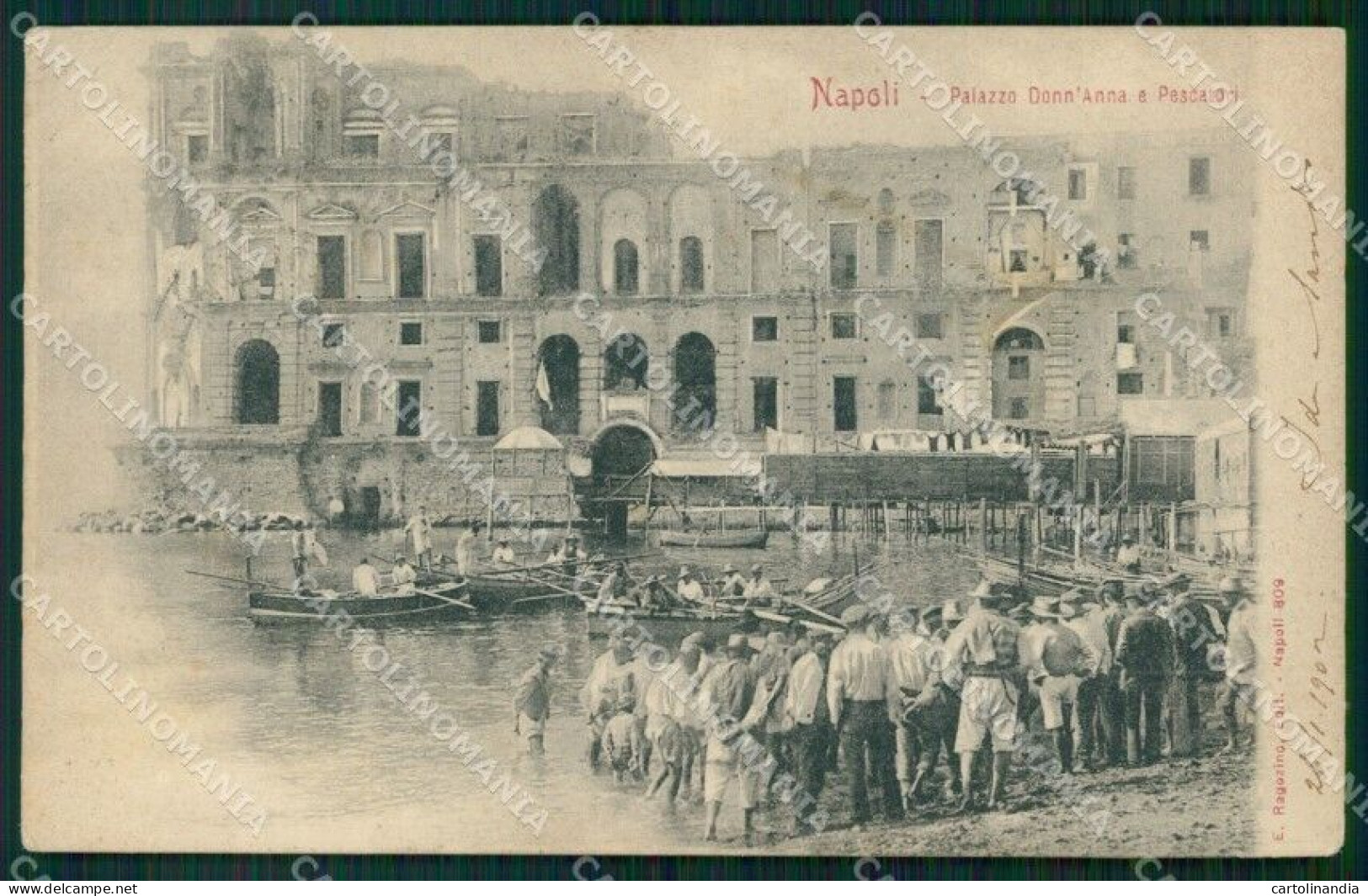 Napoli Città Pescatori Cartolina VK1014 - Napoli