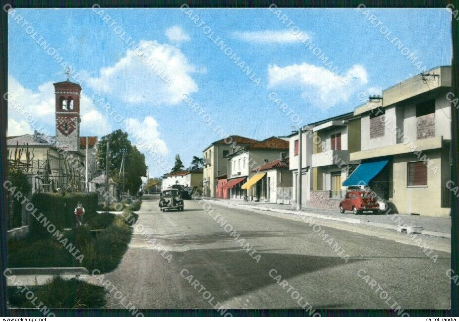 Gorizia Fogliano Auto Foto FG Cartolina ZKM8184 - Gorizia