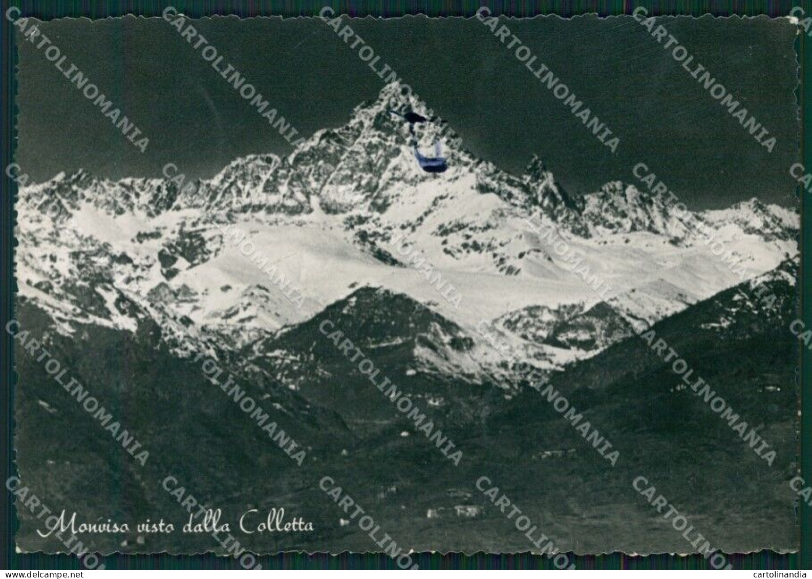 Cuneo Colletta Monviso PIEGHINA FG Foto Cartolina KB5149 - Cuneo