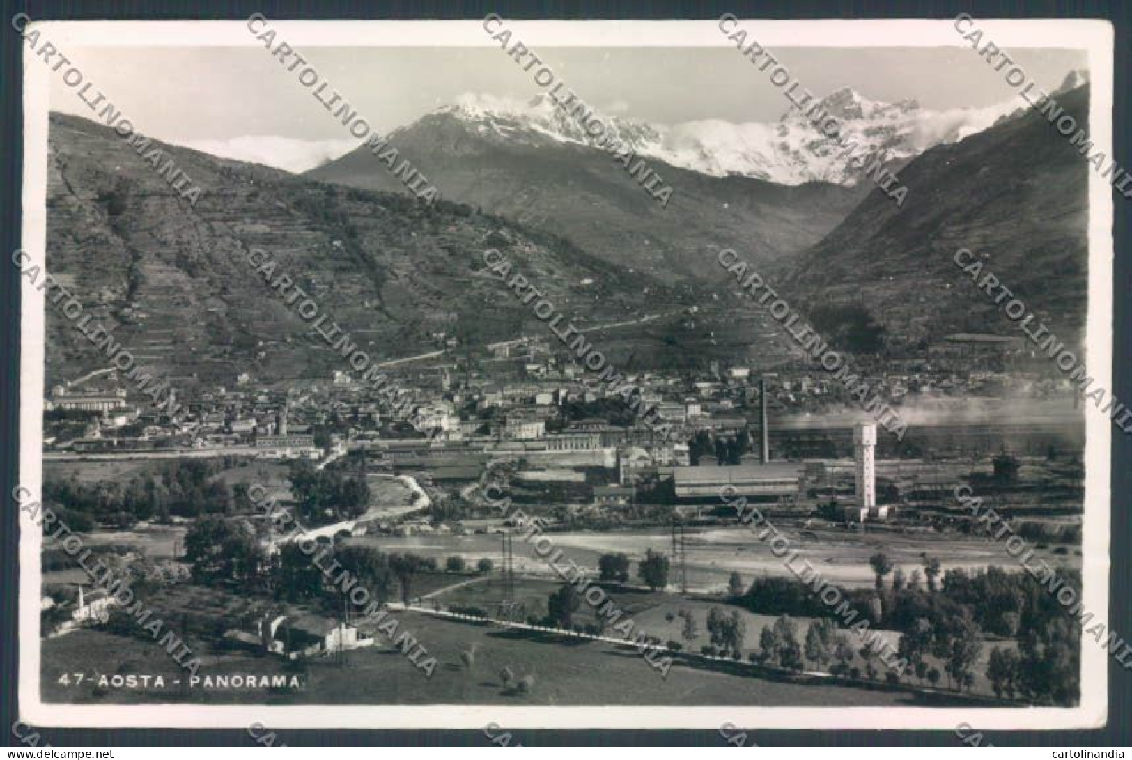 Aosta Città Foto Cartolina ZQ4451 - Aosta