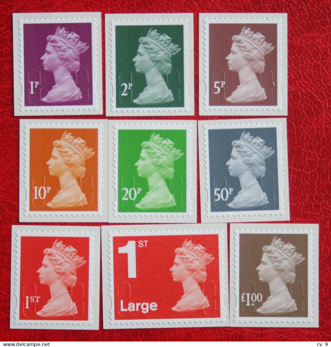 Machin Definitives QE II (Mi 3387-3395) 2013 POSTFRIS MNH ** ENGLAND GRANDE-BRETAGNE GB GREAT BRITAIN - Nuevos