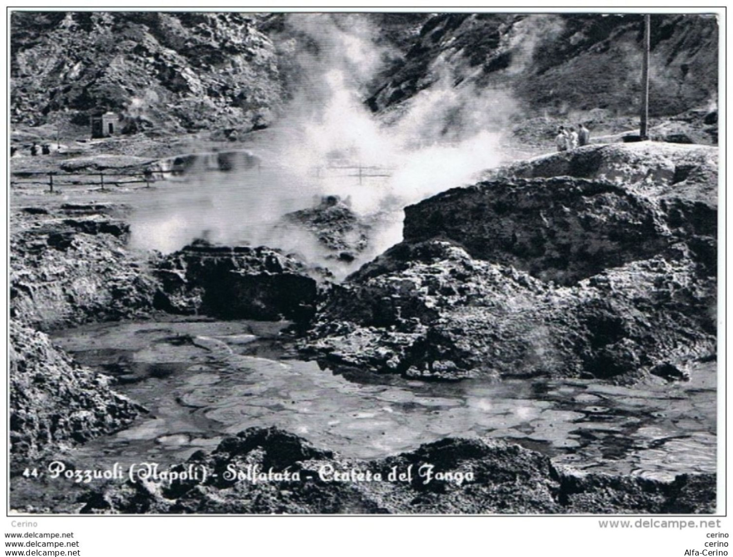 POZZUOLI:  SOLFATARA  -  CRATERE  DEL  FANGO  -  FOTO  -  FG - Pozzuoli