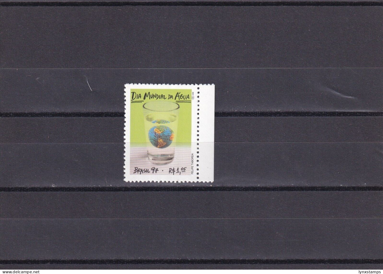 SA06 Brazil 1997 World Water Day Mint Stamp - Ungebraucht