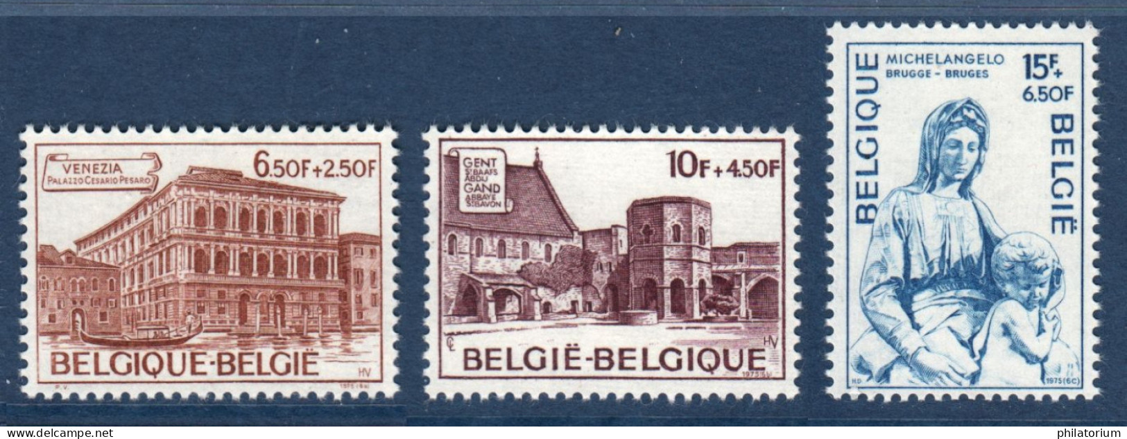 Belgique, België, **, Yv 1753, 1754, 1755, Mi 1811, 1812, 1813, SG 2384, 2385, 2386, - Nuevos