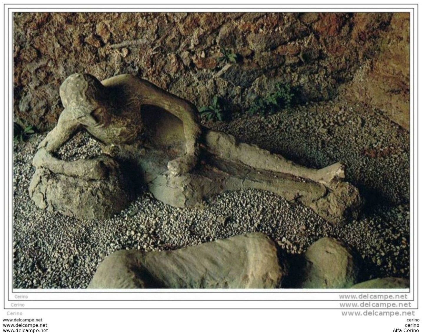 POMPEI:  CALCO  DI  FIGURA  UMANA  -  PER  LA  SVIZZERA  -  FG - Pompei