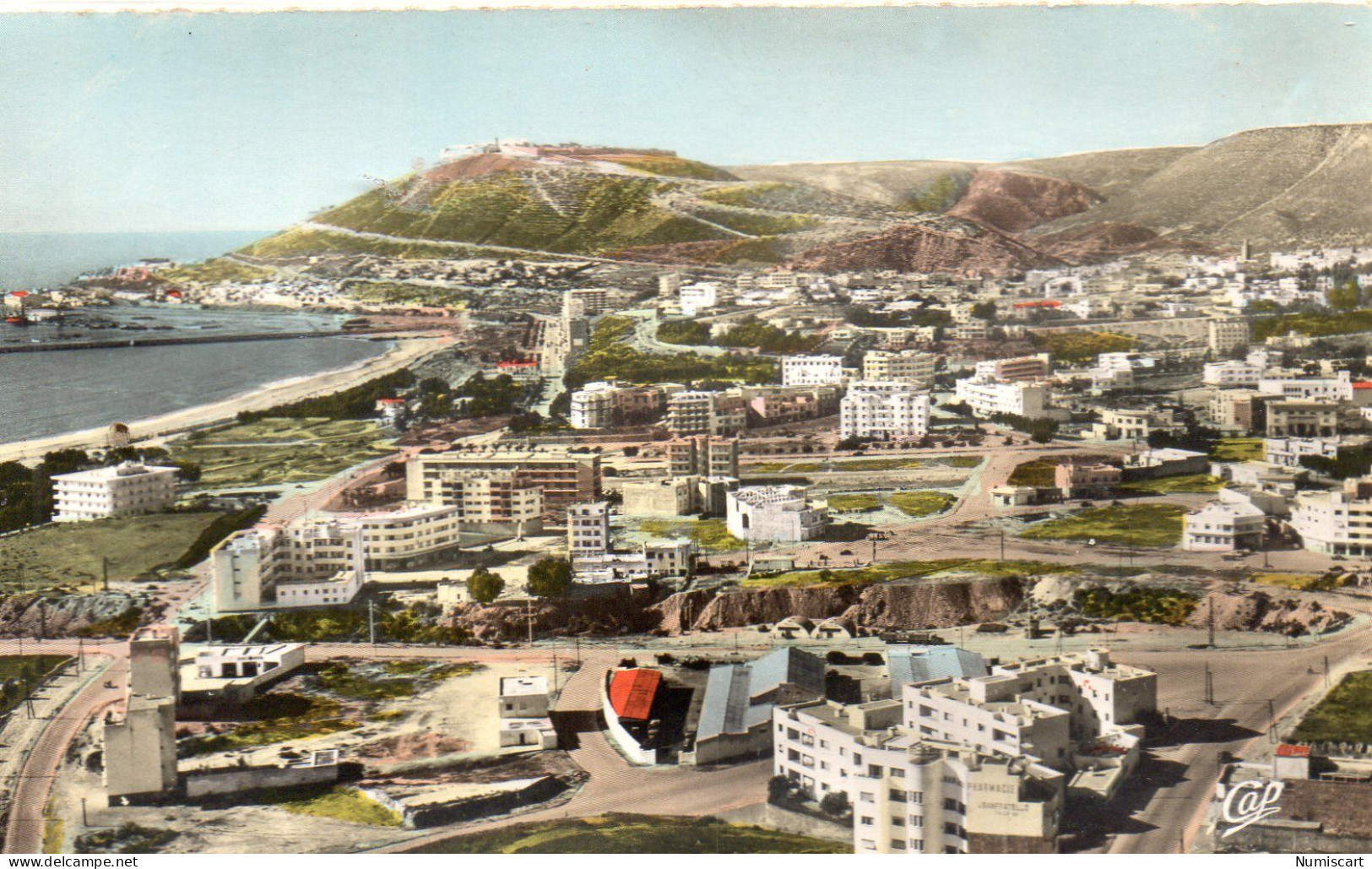 Agadir Vue Aérienne La Baie La Casbah - Agadir