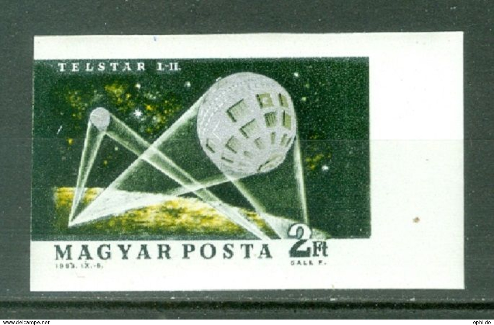 Hongrie   1627 Non Dentele  * *   TB   Espace Cosmos  - Unused Stamps