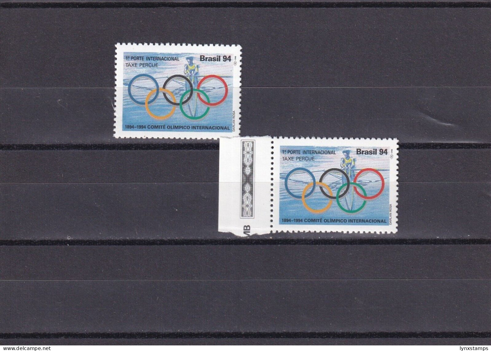 SA06 Brazil 1994 100th Anniv Of The Int Olympic Committee Mint Stamps - Ungebraucht