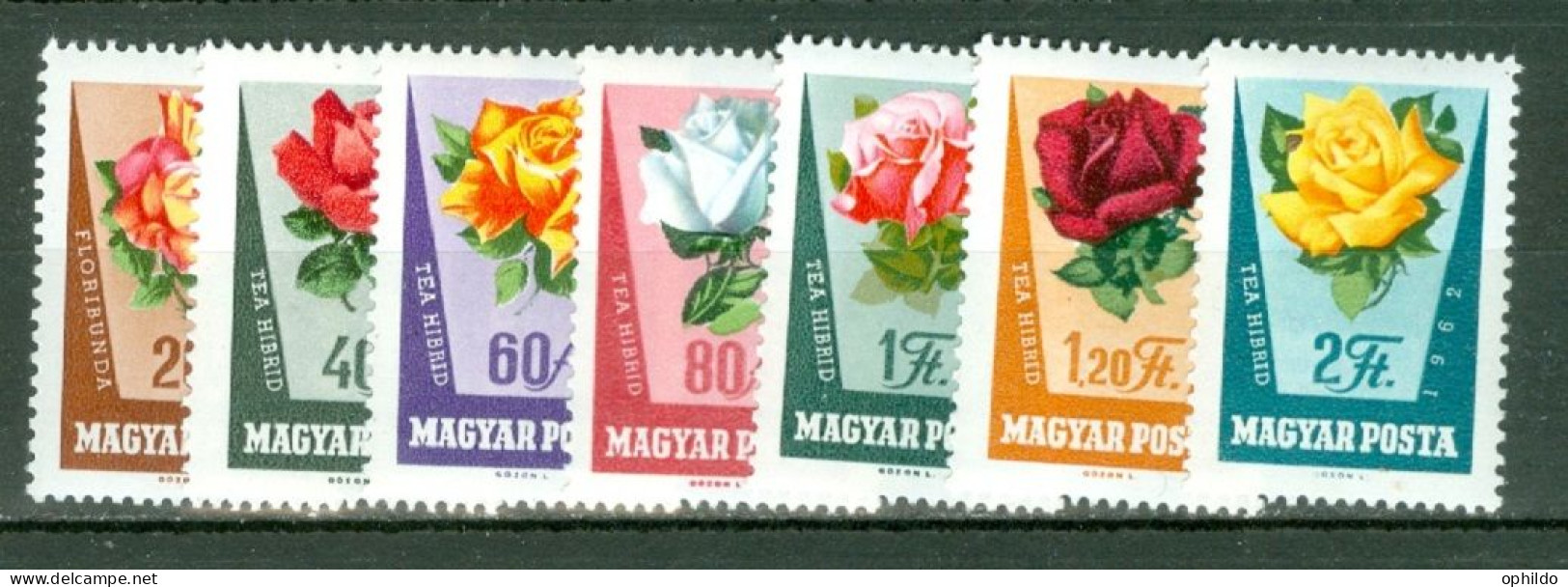 Hongrie  1516/1522  * *   TB  Fleur - Unused Stamps